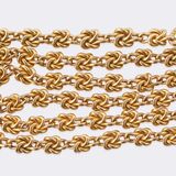 Seltenes Art-déco Goldcollier 'Knude' - Bild 2