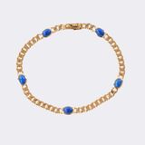 Panzerarmband mit Lapis Lazuli - Bild 1