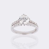 Solitaire Diamond Ring - image 3