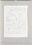 A graphic calender with 12 original art prints - image 4