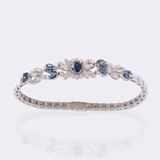 Saphir-Diamant Armband - Bild 2