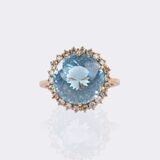 Topas Brillant Ring - Bild 1
