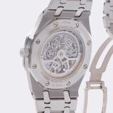 Einzigartige Herren-Armbanduhr 'Royal Oak' Ewiger Kalender in Platin - Bild 3