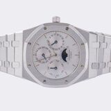 Einzigartige Herren-Armbanduhr 'Royal Oak' Ewiger Kalender in Platin - Bild 4