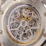 Einzigartige Herren-Armbanduhr 'Royal Oak' Ewiger Kalender in Platin - Bild 5