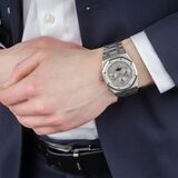 Einzigartige Herren-Armbanduhr 'Royal Oak' Ewiger Kalender in Platin - Bild 7