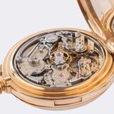 Bedeutende Taschenuhr mit Minutenrepetition und Split-Seconds Chronograph - Bild 4