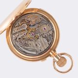 Bedeutende Taschenuhr mit Minutenrepetition und Split-Seconds Chronograph - Bild 5
