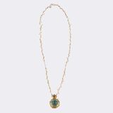 Turmalin Collier im floralen Design - Bild 2