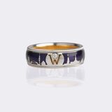 Enamel Ring 'Hamburg' - image 1