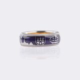Enamel Ring 'Hamburg' - image 2