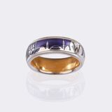 Enamel Ring 'Hamburg' - image 3