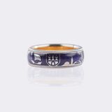Enamel Ring 'Hamburg' - image 4