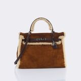 Limitierte Kelly Bag 35 'Teddy' Edition - Bild 2