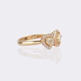 Small diamond ring Toi-et-Moi - image 2