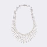 Haute Joaillerie Diamant Kaskaden Collier - Bild 2