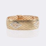Vintage multicoloured Gold Bracelet - image 1