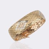 Vintage multicoloured Gold Bracelet - image 3