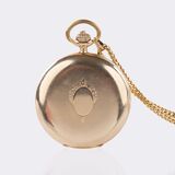 Savonette Taschenuhr mit Goldkette - Bild 3