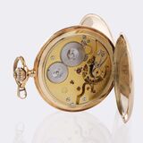 Savonette Taschenuhr mit Goldkette - Bild 4