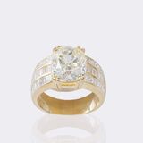 High-quality solitaire diamond ring - image 1