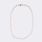 Perlen Collier mit brillantbesetztem Perlen Armband - Bild 2