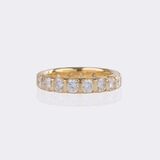 Fein-weißer Memory Brillant Ring - Bild 1