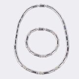 'Les Chaines Diamant' Necklace with bracelet - image 1