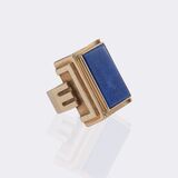 Herrenring mit Lapislazuli - Bild 2