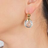 Pair of Topaz Earrings - image 2