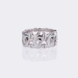 'Entrelacé' Double C Logo Ring - Bild 1