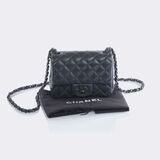 Timeless Mini Square Bag 'So Black' - Bild 4
