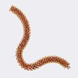 Vivid Citrin Vintage Collier - Bild 2