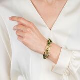 Gold Nephrite Curb Bracelet 'Understatement' - image 5
