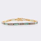 Smaragd Diamant Armband - Bild 1