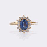 Brillant Saphir Ring - Bild 1