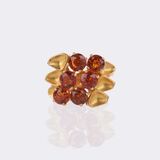 Vivid Citrine Vintage Ring - Bild 1