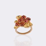 Vivid Citrine Vintage Ring - Bild 3