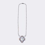 Moonstone Sapphire Pendant on Chain - image 2