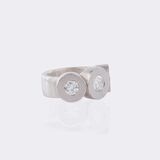 Modern brilliant ring - image 2