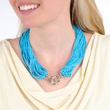 Türkis Collier mit 'Signature Drop' Brillant-Schließe - Bild 4