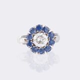 Brillant Saphir Ring - Bild 1