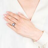 Brillant Saphir Ring - Bild 4
