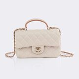 Timeless Mini Flap Bag mit Top Handle - Bild 1