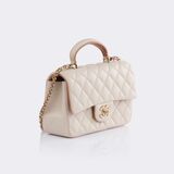 Timeless Mini Flap Bag mit Top Handle - Bild 2