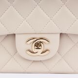 Timeless Mini Flap Bag mit Top Handle - Bild 5