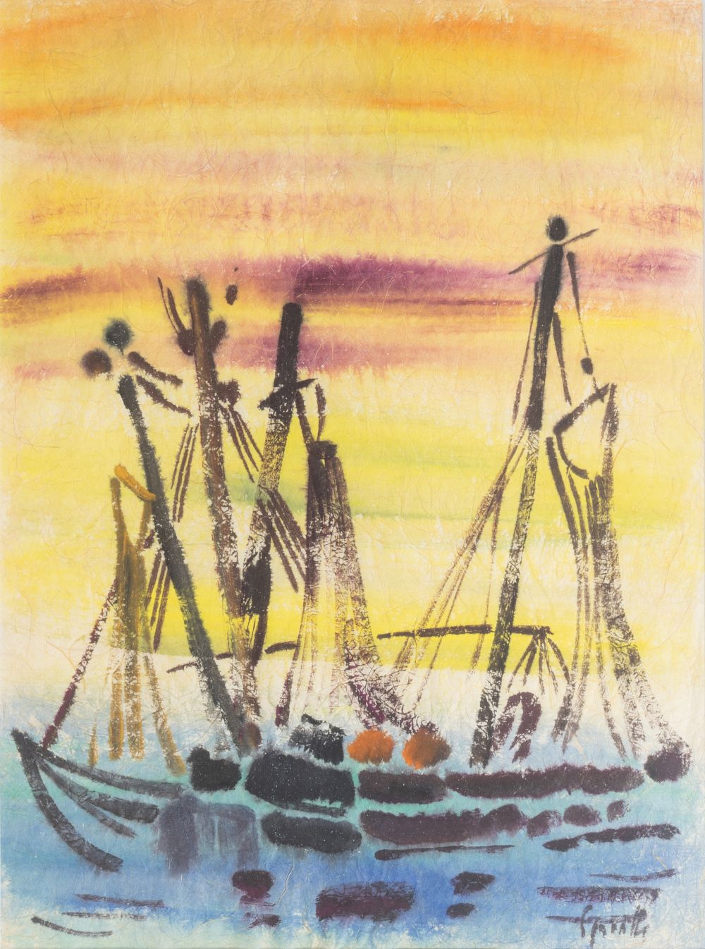 Siegward Sprotte - Fishing boats
