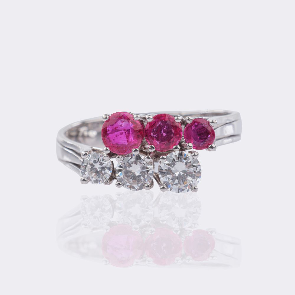 Ruby Diamond Ring