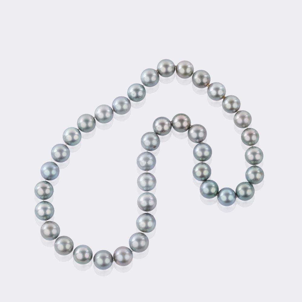 Tahitiperlen Collier mit Armband - Bild 5
