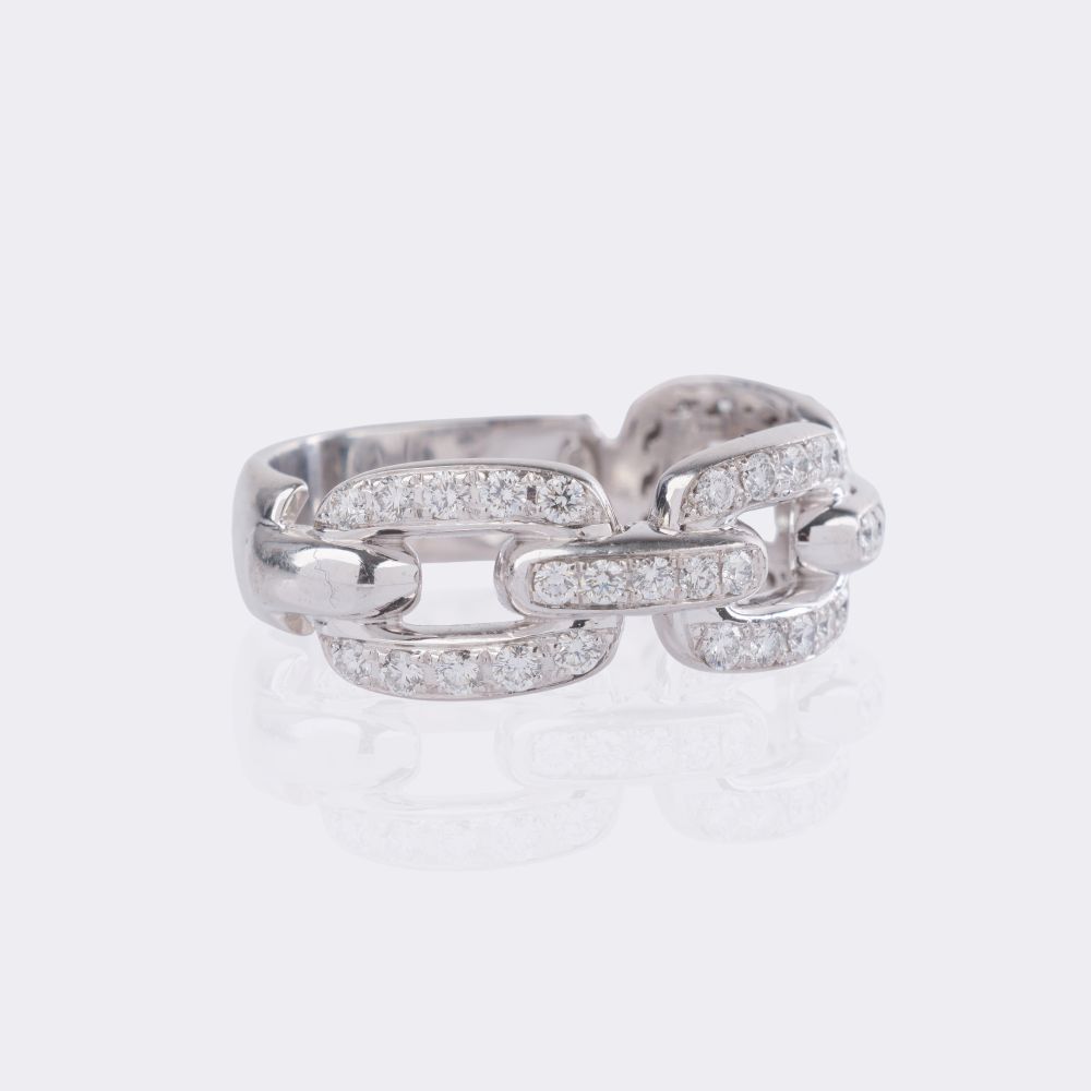 Fein-weißer Brillant Ring - Bild 2